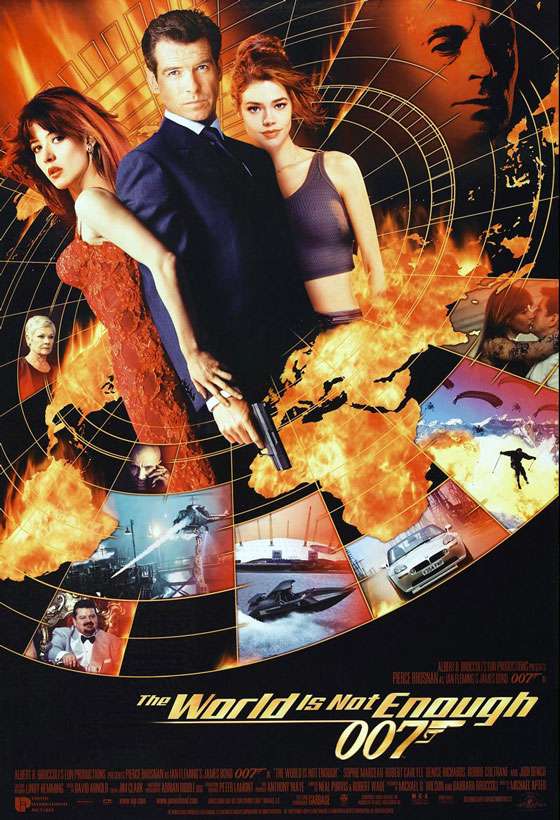 James Bond 007 The World Is Not Enough Poster